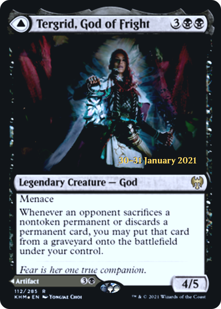 Tergrid, God of Fright // Tergrid's Lantern Card Image