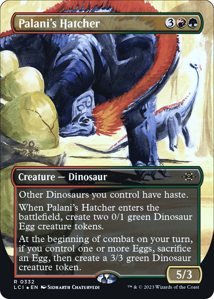 Palani's Hatcher Card Image