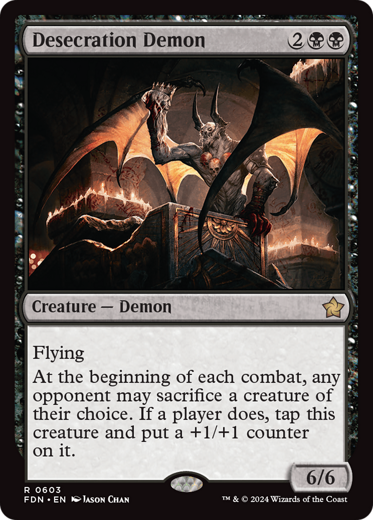 Desecration Demon Card Image