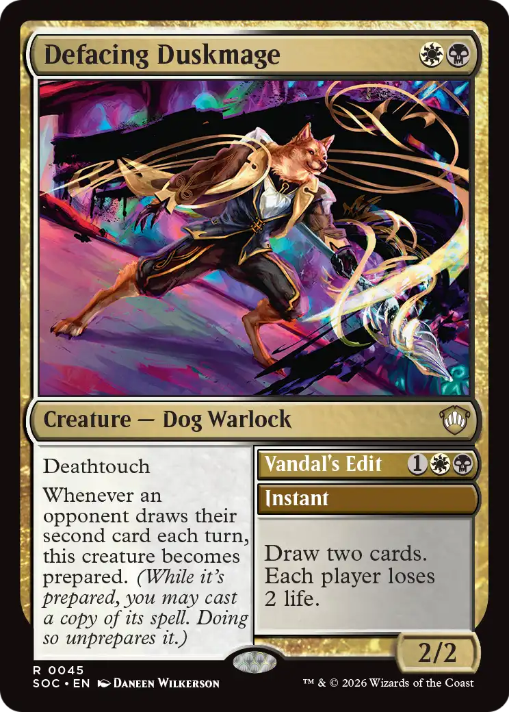 Vandal's Edit Magic: The Gathering card