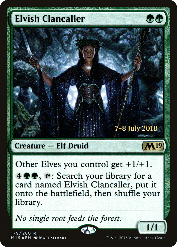 Elvish Clancaller Card Image