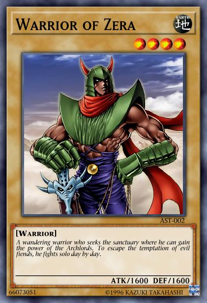 Warrior of Zera Card Image