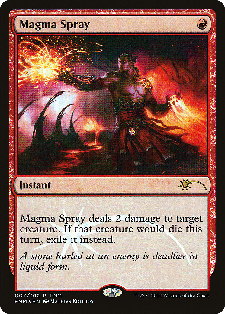 Magma Spray Card Image