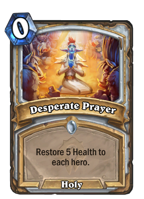 Desperate Prayer Card Image