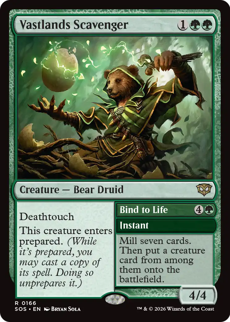 Bind to Life Magic: The Gathering card