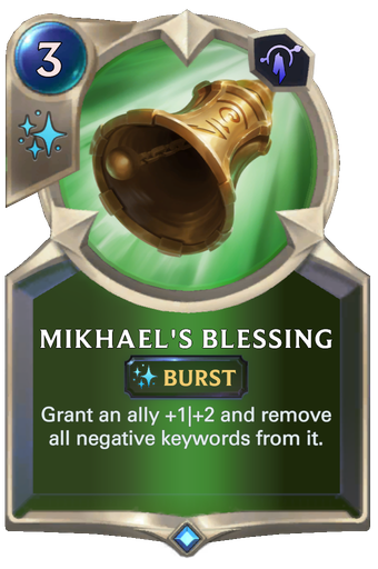 Mikhael's Blessing Card Image