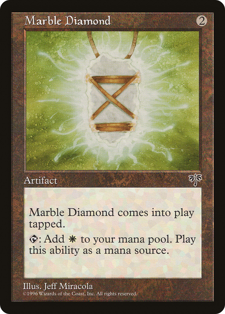 Marble Diamond Card Image