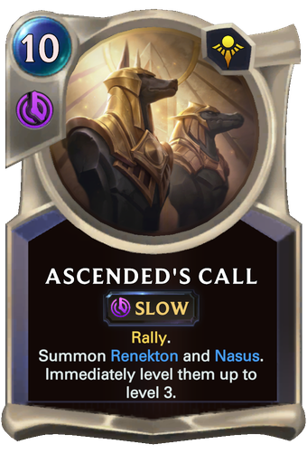 Ascended's Call Card Image