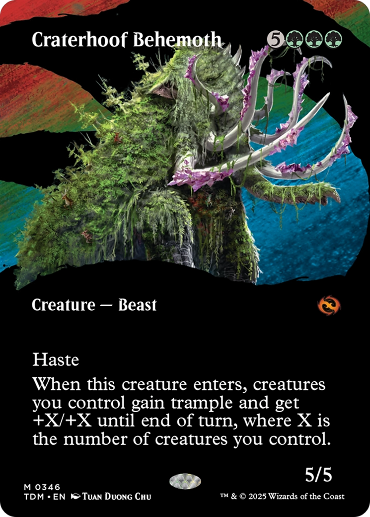 Craterhoof Behemoth Card Image