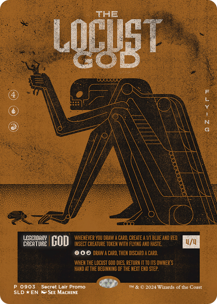 The Locust God Card Image