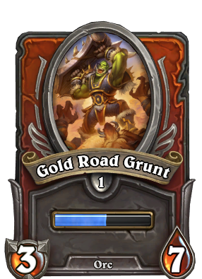 Gold Road Grunt Card Image