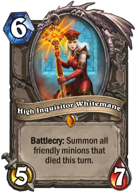 High Inquisitor Whitemane Card Image