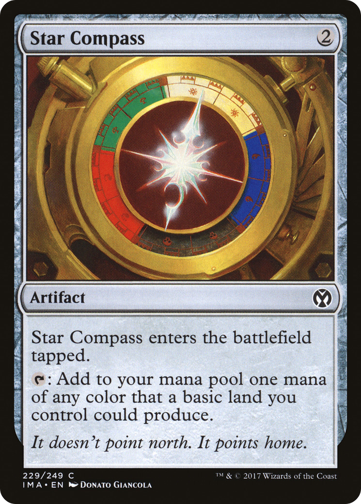 Star Compass Card Image