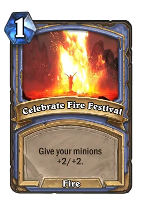 Celebrate Fire Festival Card Image