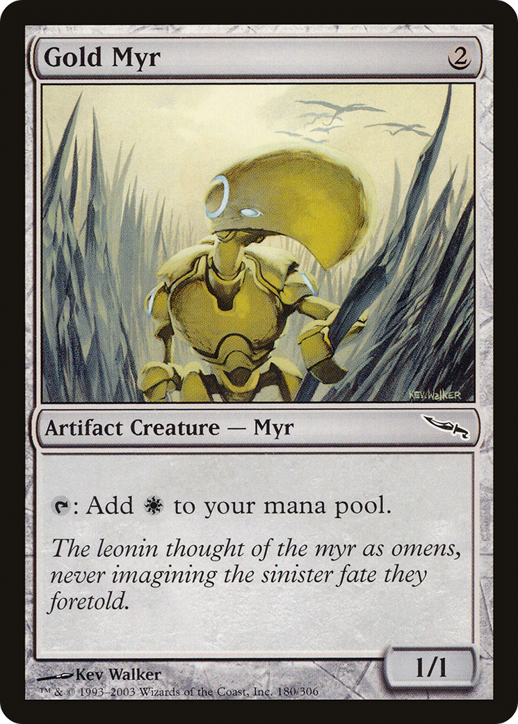 Gold Myr Card Image