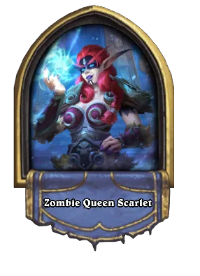 Zombie Queen Scarlet Card Image