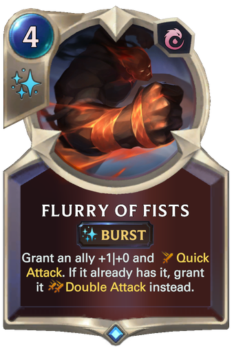 Flurry of Fists Card Image