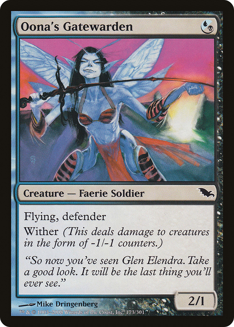 Oona's Gatewarden Card Image