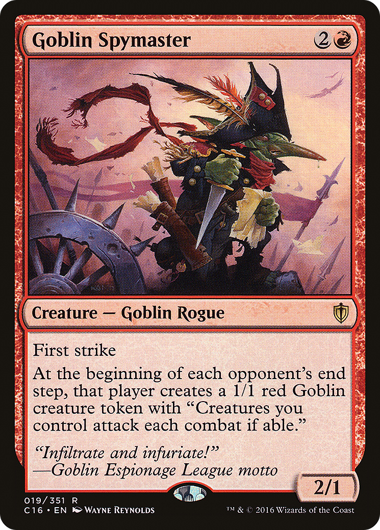 Goblin Spymaster Card Image