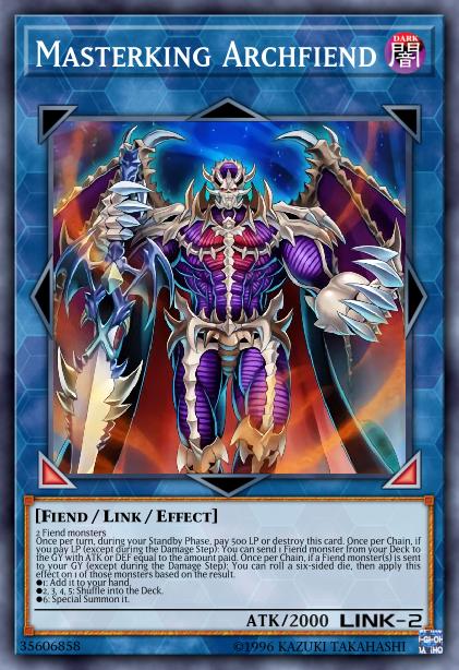 Masterking Archfiend Card Image