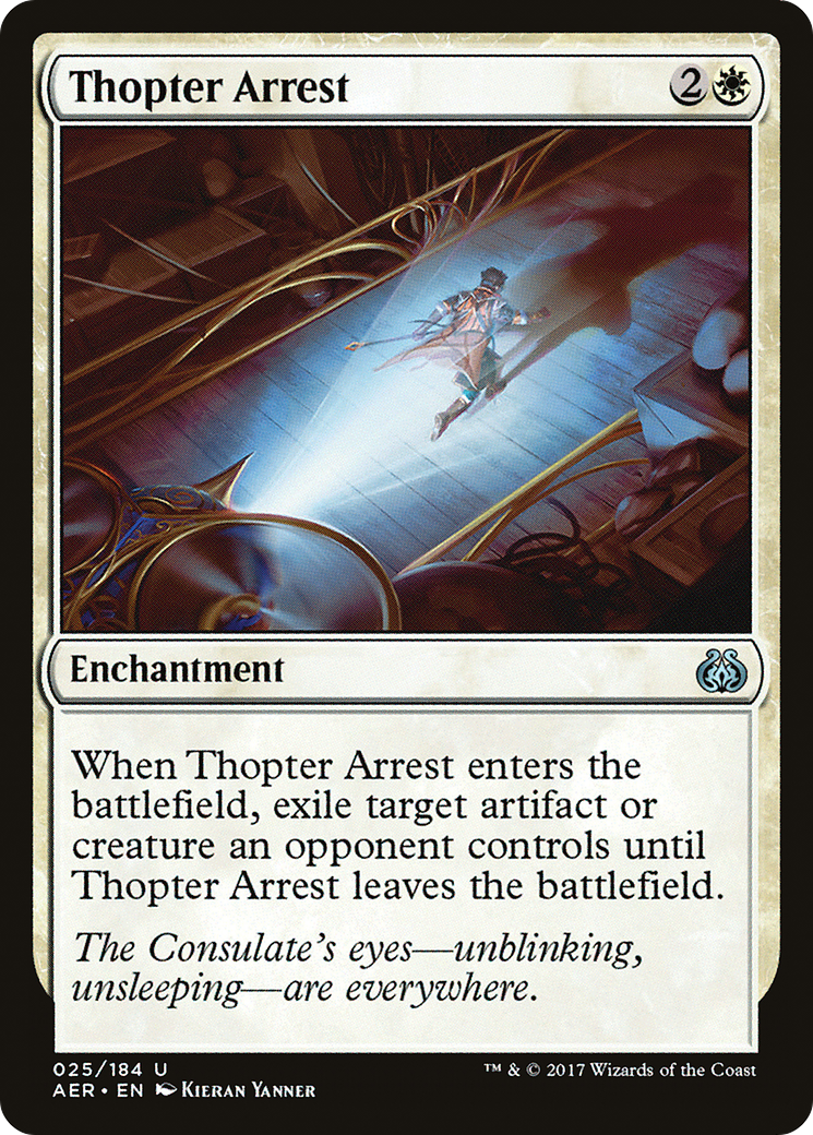 Thopter Arrest Card Image