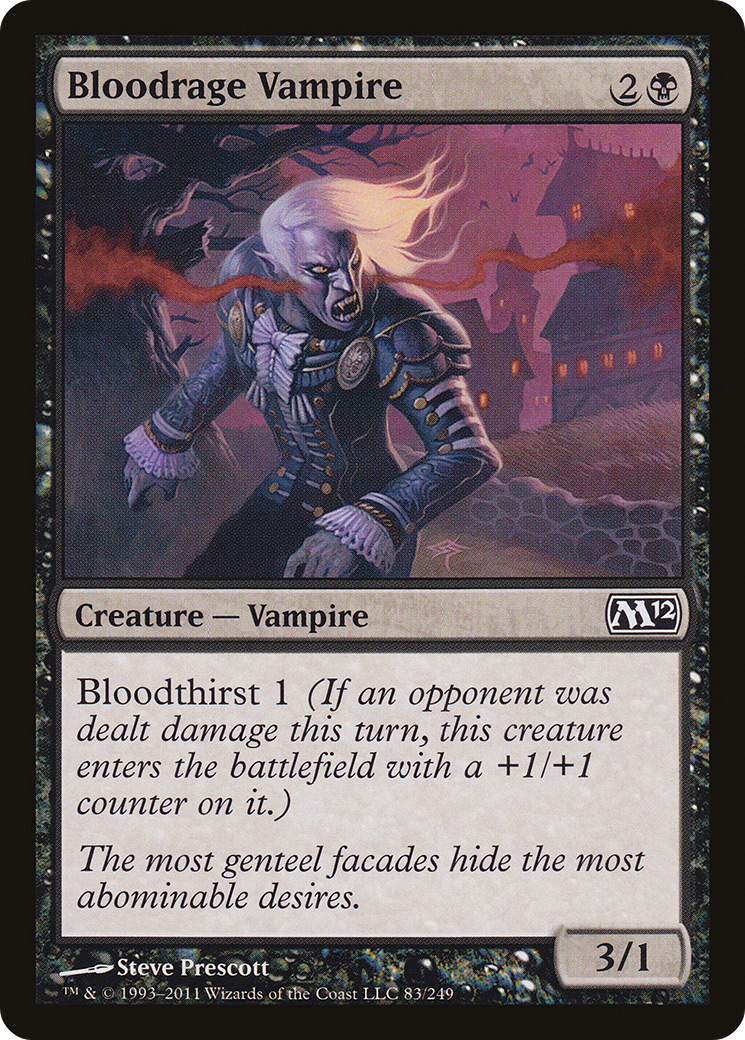 Bloodrage Vampire Card Image