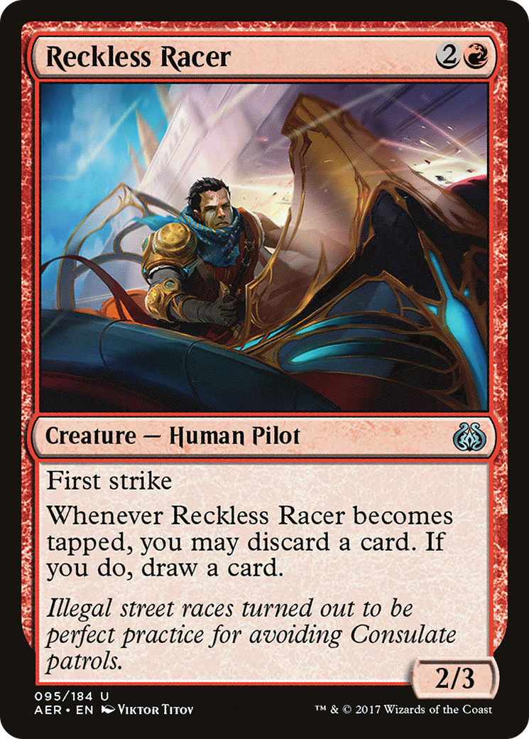 Reckless Racer Card Image