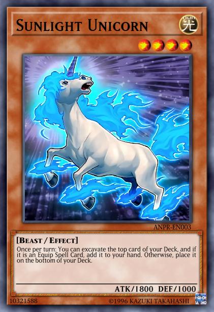 Sunlight Unicorn Card Image