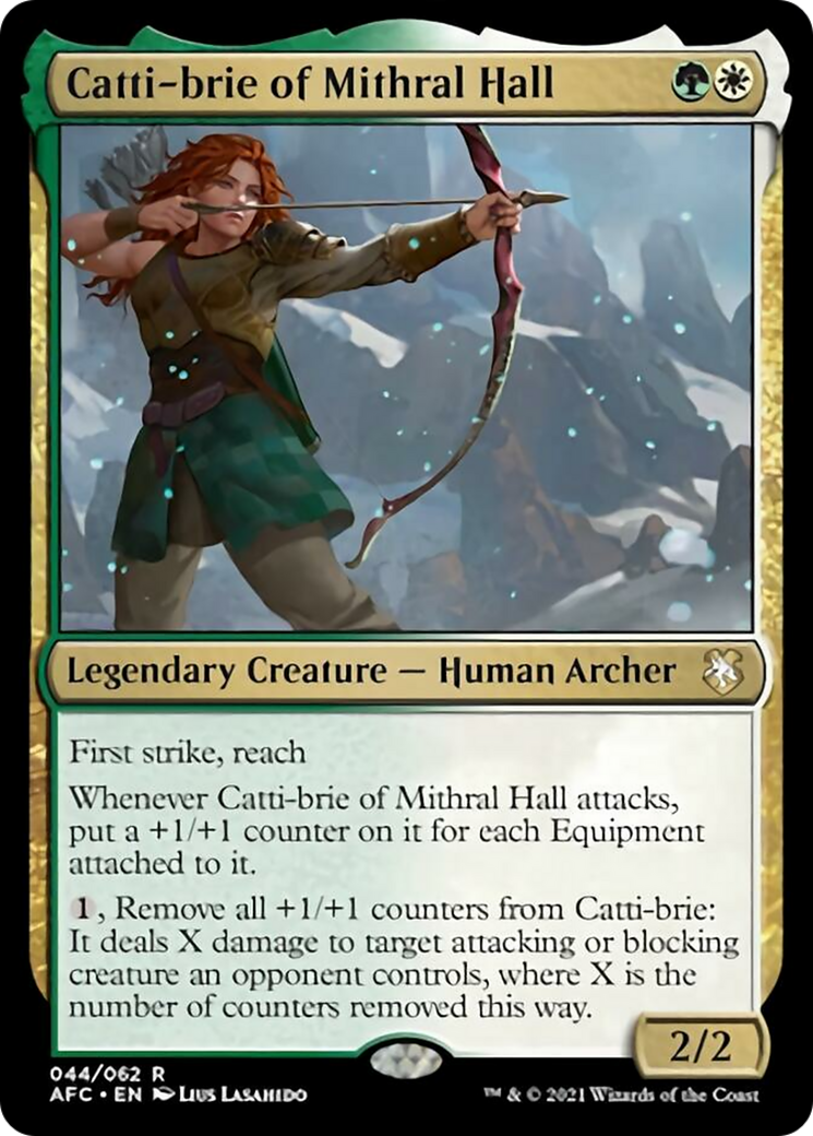 Catti-brie of Mithral Hall Card Image