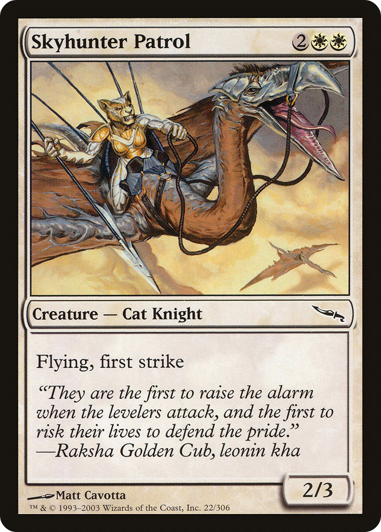 Skyhunter Patrol Card Image