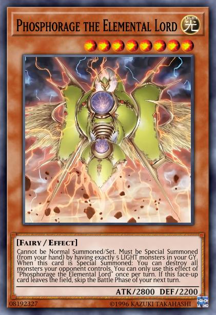 Phosphorage the Elemental Lord Card Image