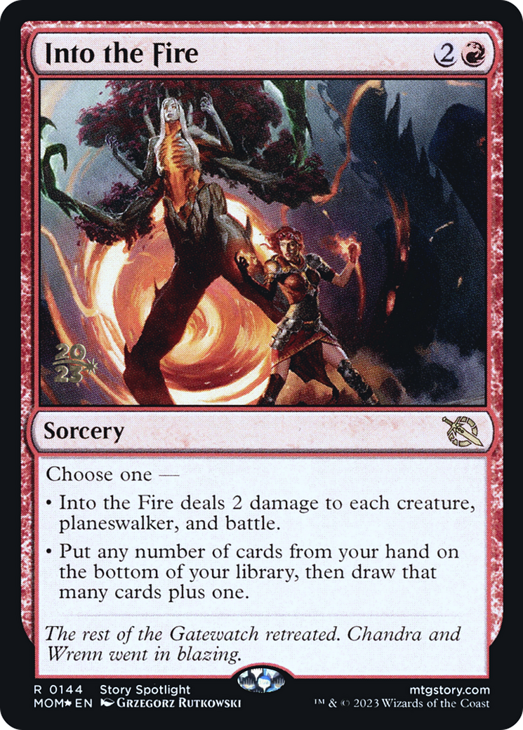 Into the Fire Card Image