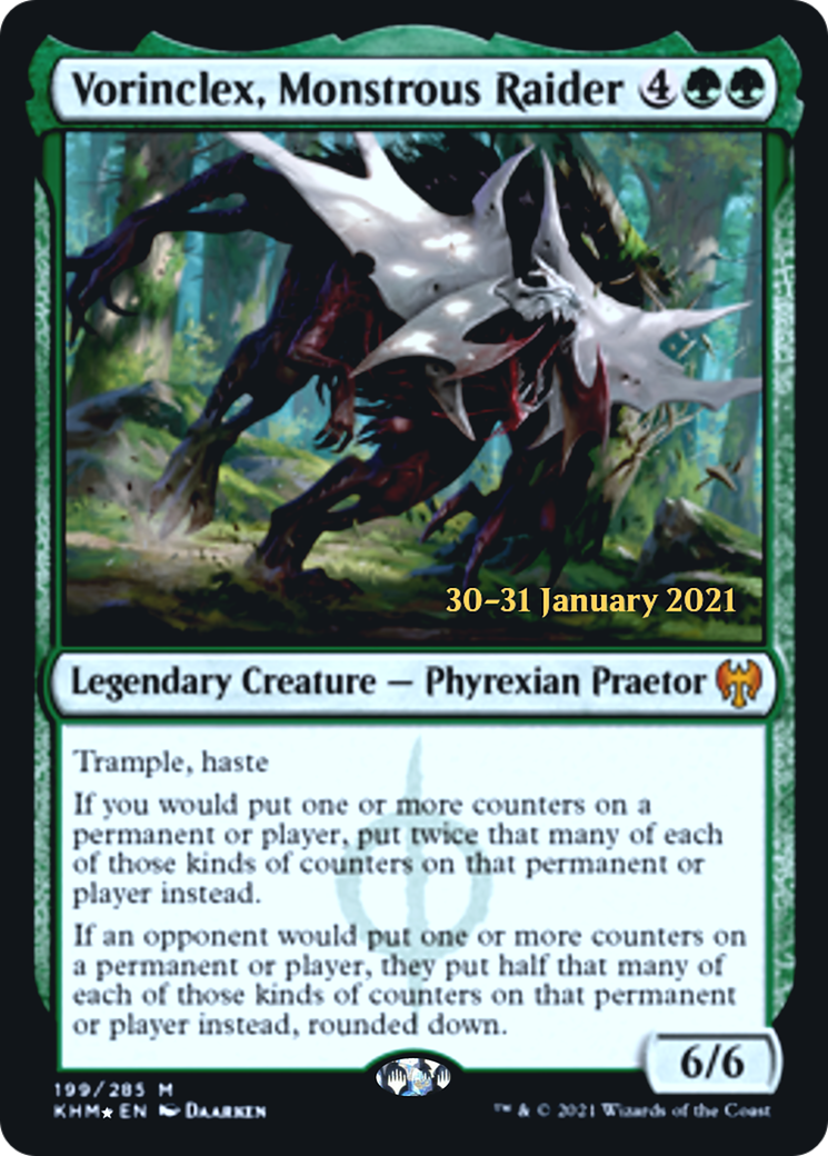 Vorinclex, Monstrous Raider Card Image