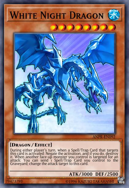 White Night Dragon Card Image
