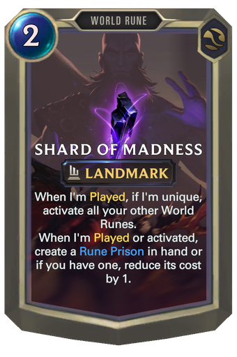 Shard of Madness Card Image