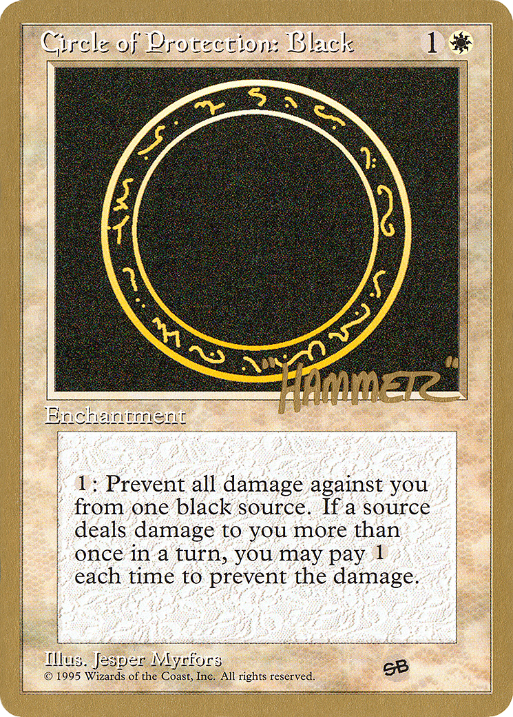 Circle of Protection: Black Card Image