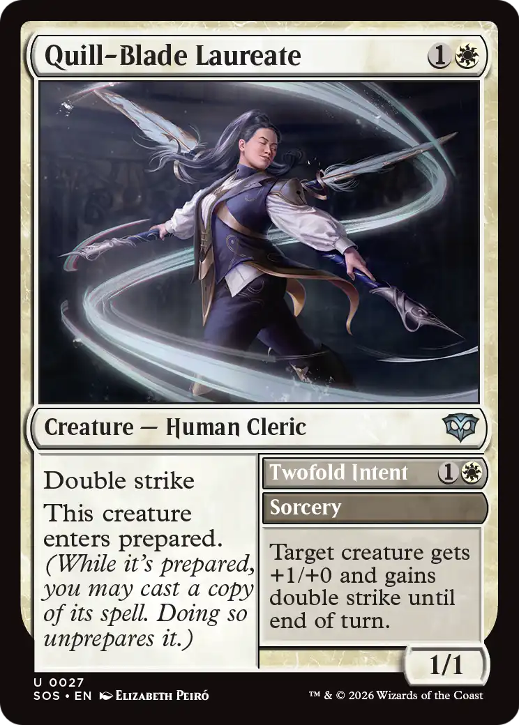 Twofold Intent Magic: The Gathering card