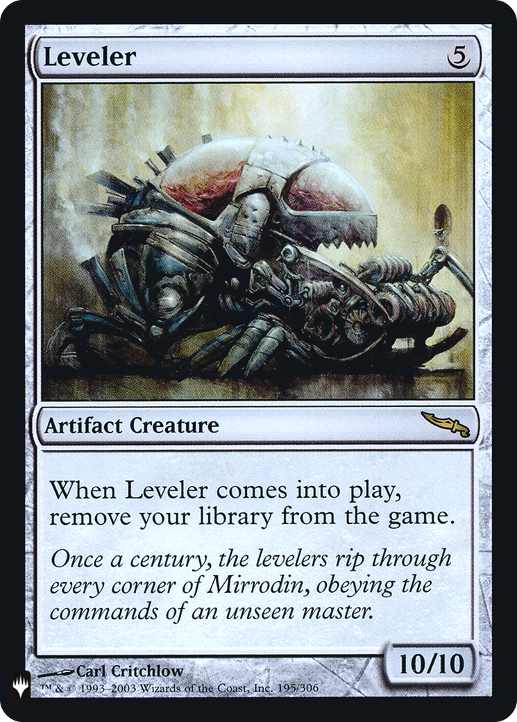 Leveler Card Image