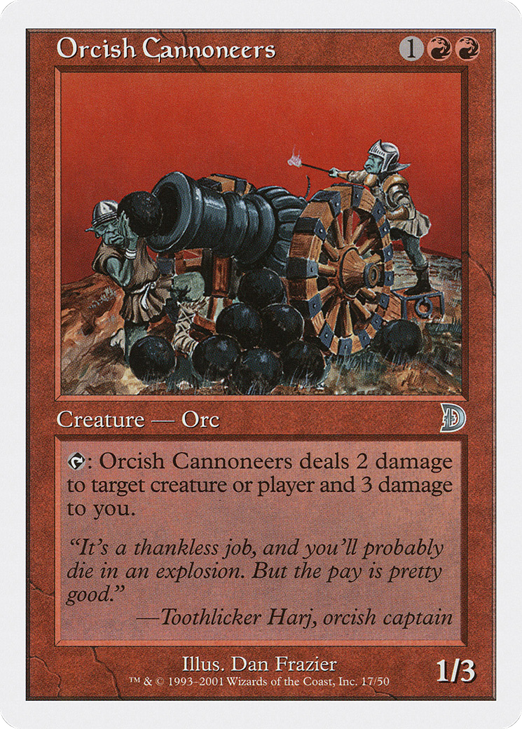 Orcish Cannoneers Card Image