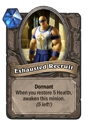 Exhausted Recruit Card Image