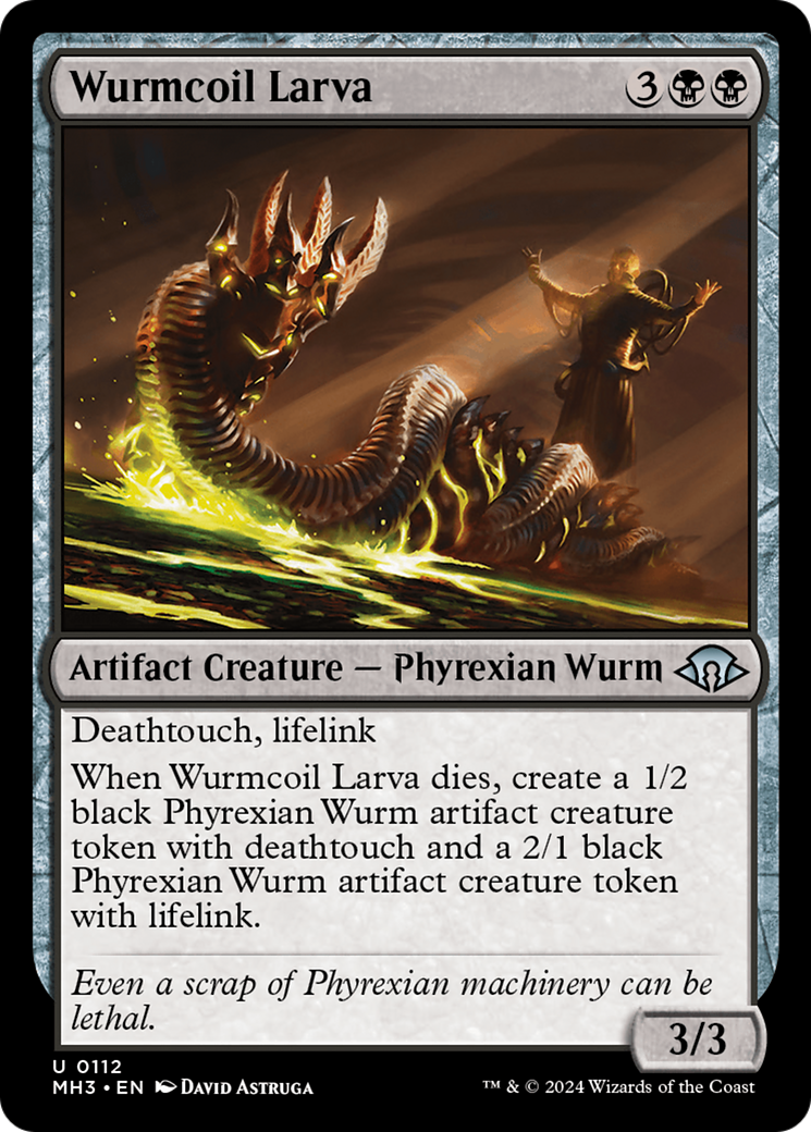 Wurmcoil Larva Card Image