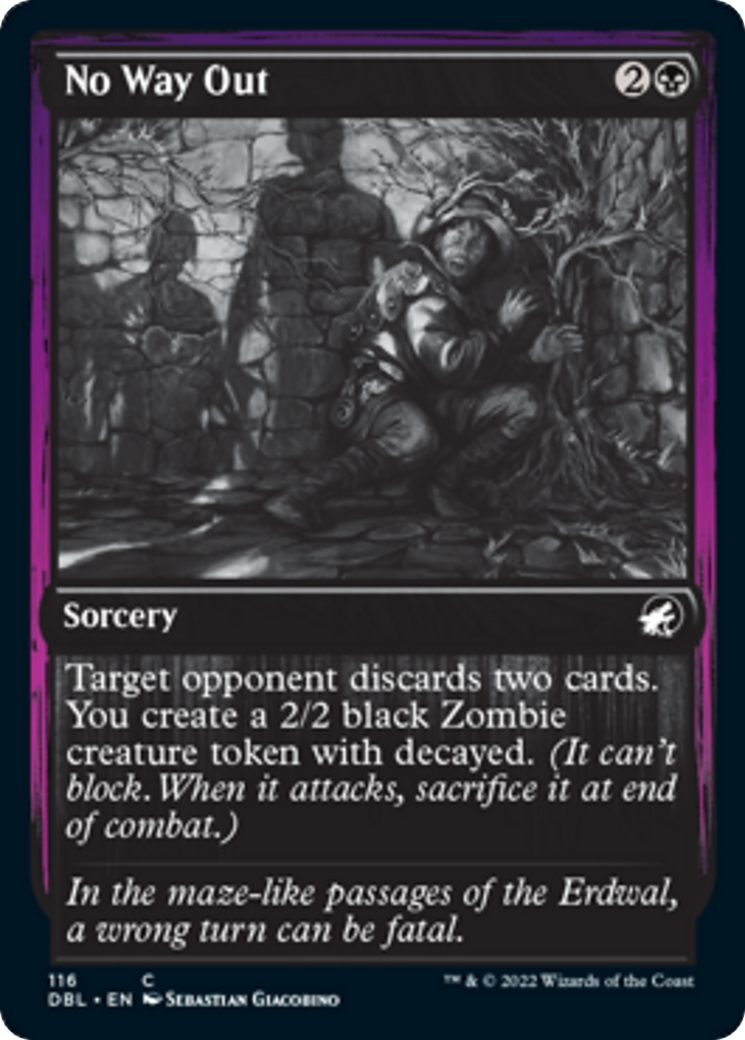 No Way Out Card Image