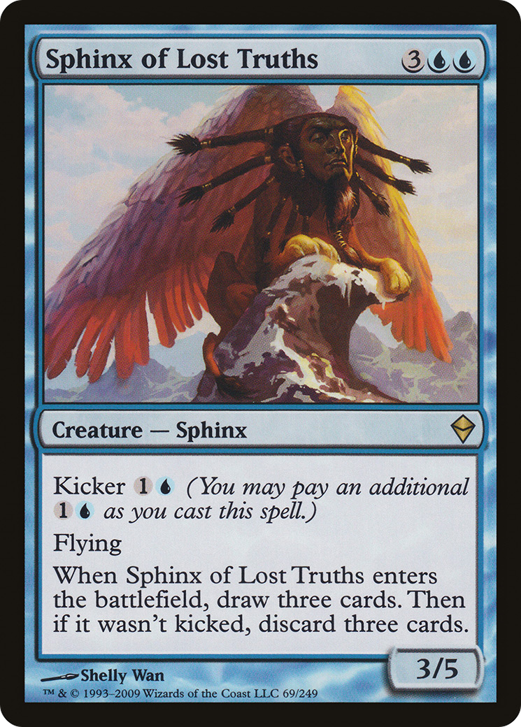 Sphinx of Lost Truths Card Image