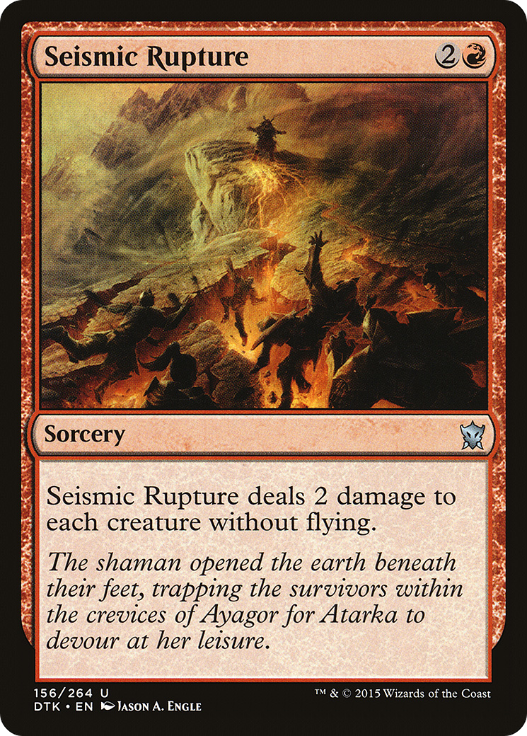 Seismic Rupture Card Image