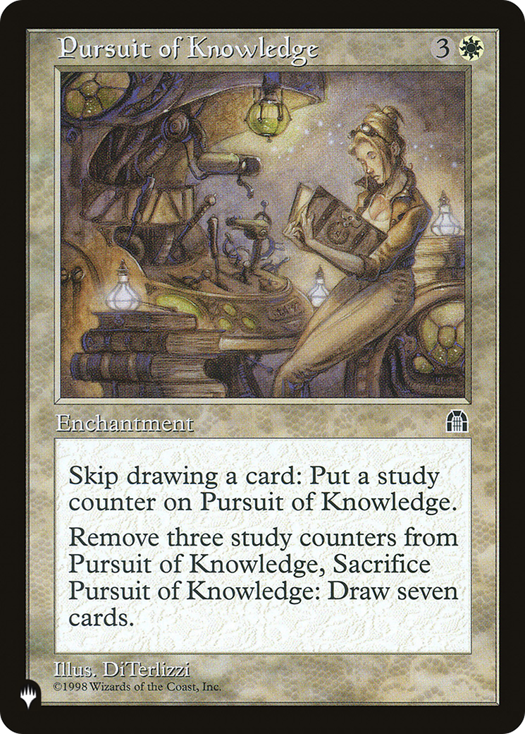 Pursuit of Knowledge Card Image