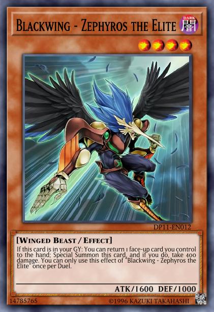 Blackwing - Zephyros the Elite Card Image