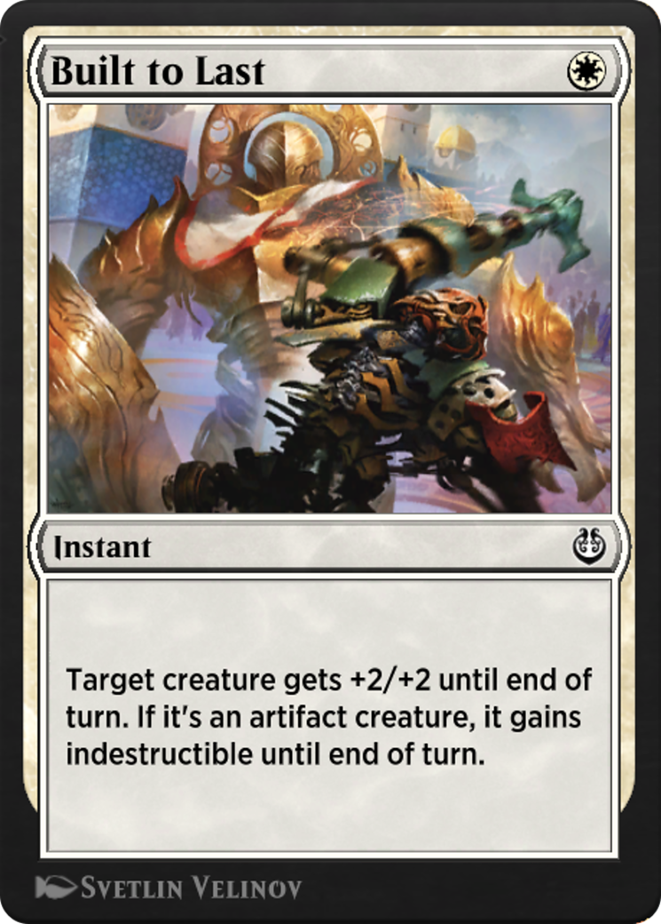 Built to Last Card Image
