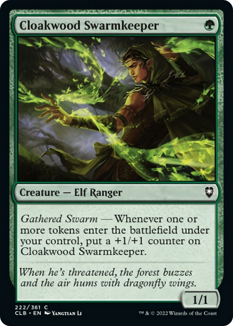 Cloakwood Swarmkeeper Card Image