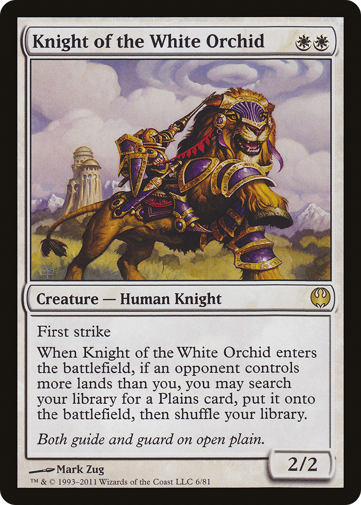 Knight of the White Orchid Card Image