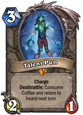 Talent Pun Card Image